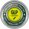 Good Laboratory Practice certified badge