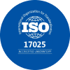 ISO 17025 certified badge